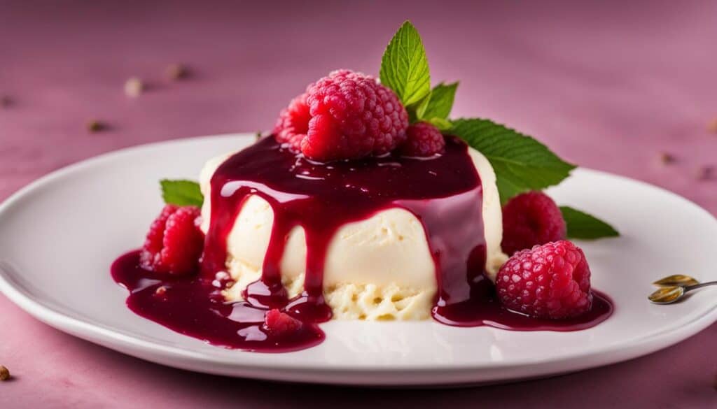 raspberry sauce