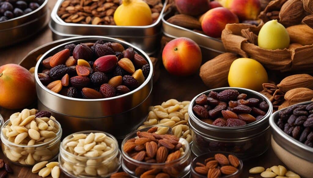 suitable containers for dry fruits