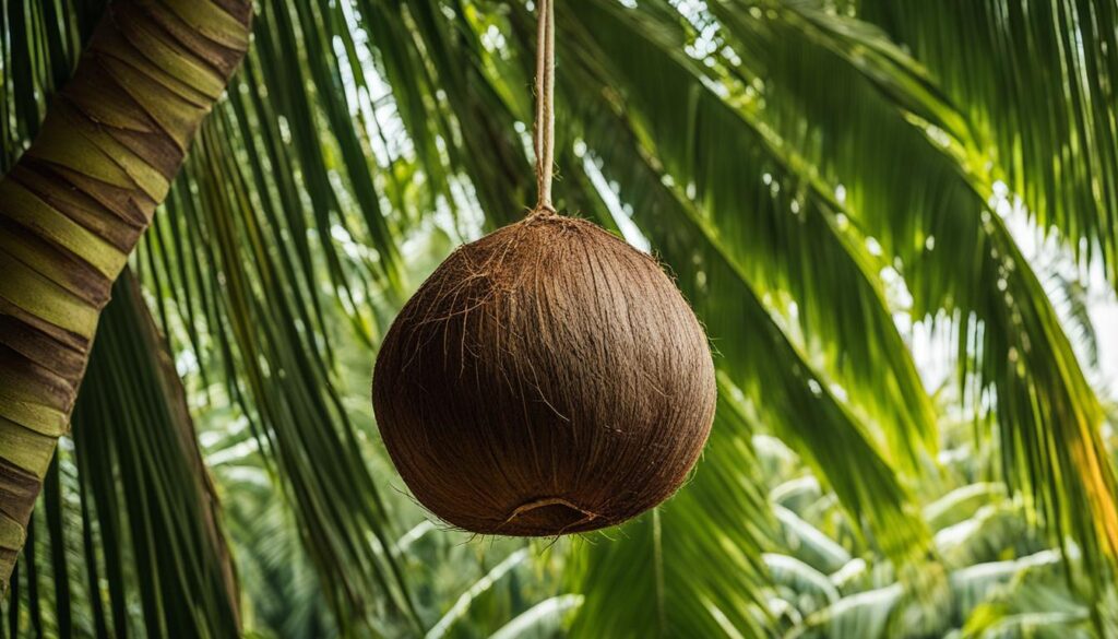 sustainable dry coconut