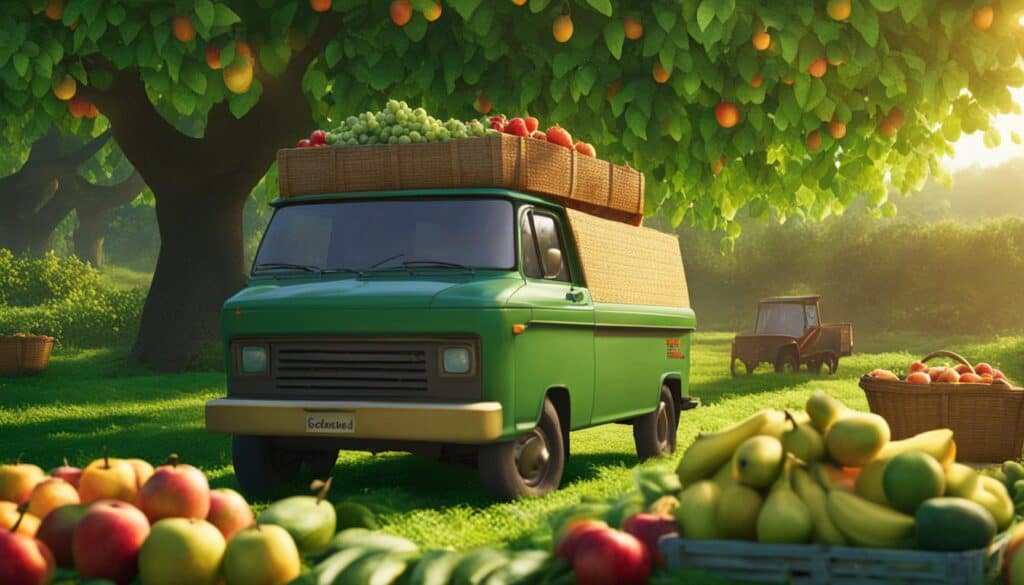 sustainable fruit delivery