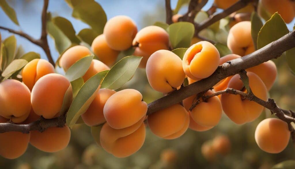 tart and creamy apricots