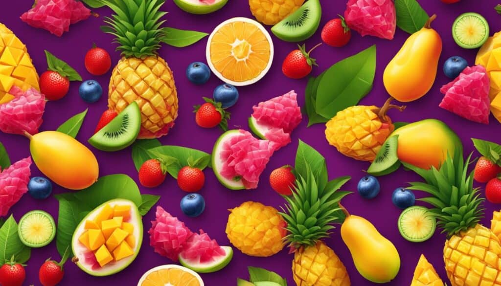 tropical fruit desserts