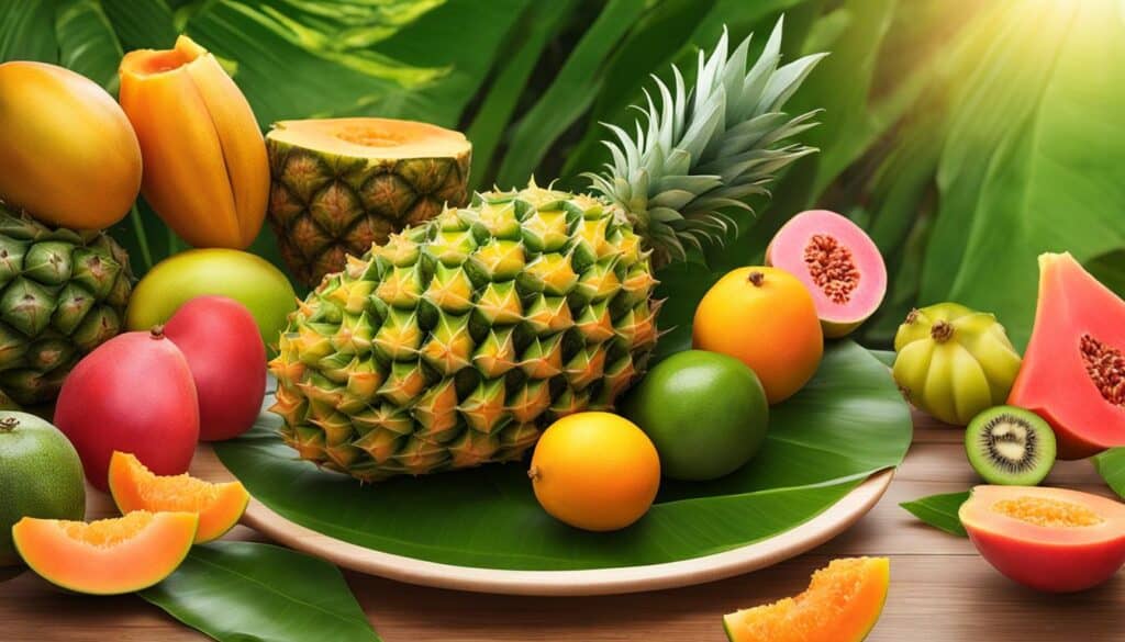 tropical fruits