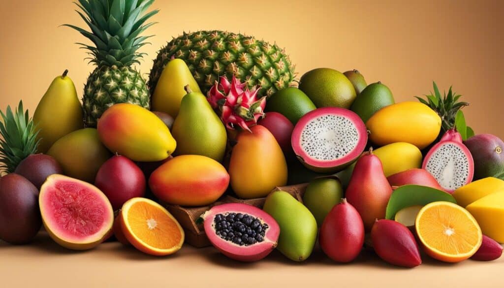 tropical fruits