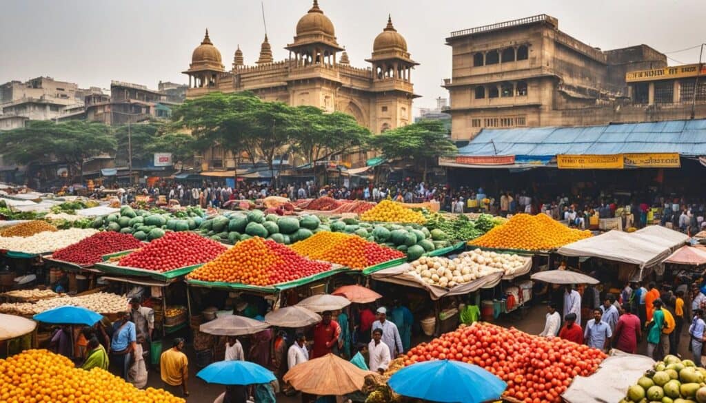 Bangalore fruit market