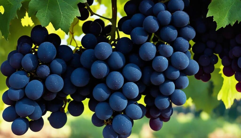 Black Muscat grapes