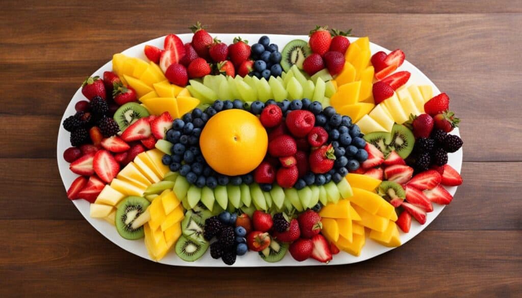 Easter Fruit Platter