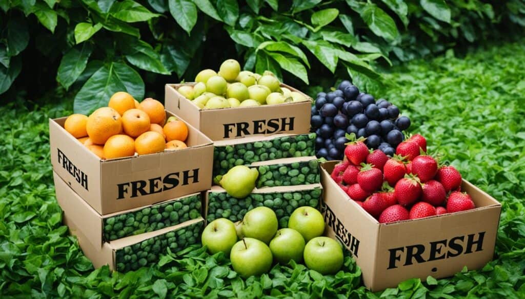 Fresh fruit packaging