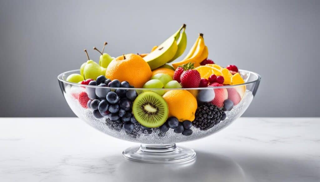 Refrigerating fruit bowls