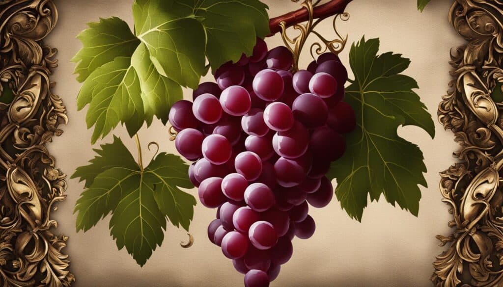 Ruby Roman Grapes