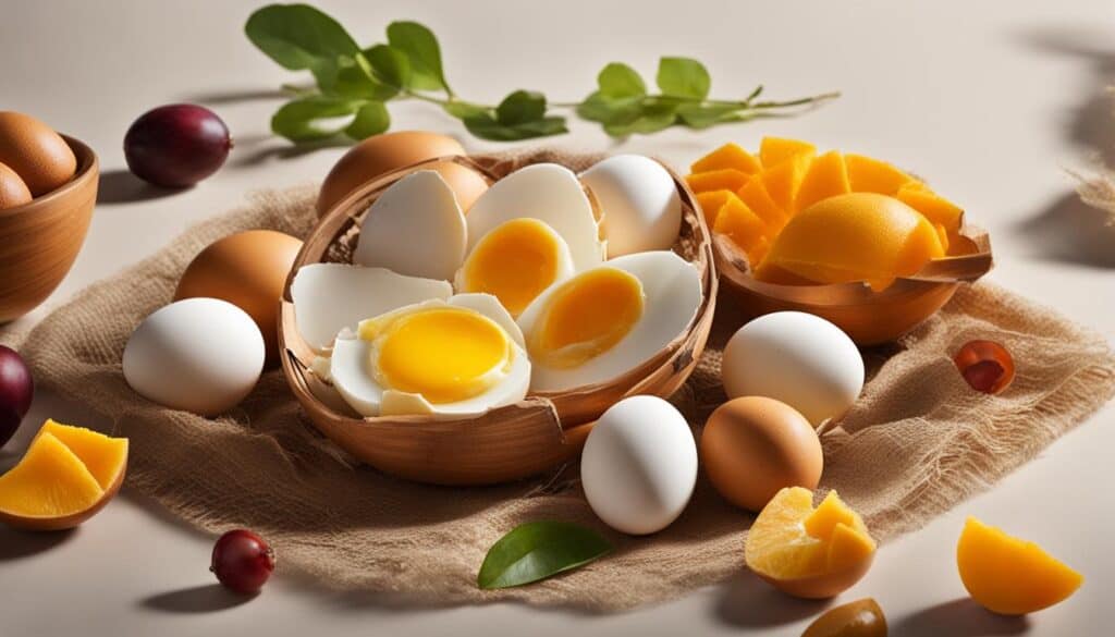 Vitamin D content in egg yolks