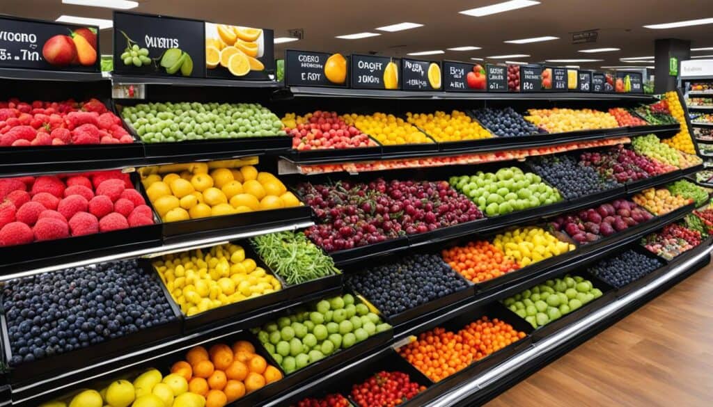 accessible produce displays