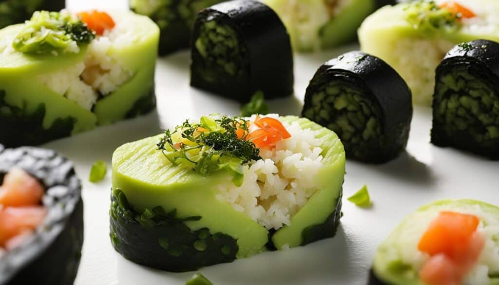 avocado sushi