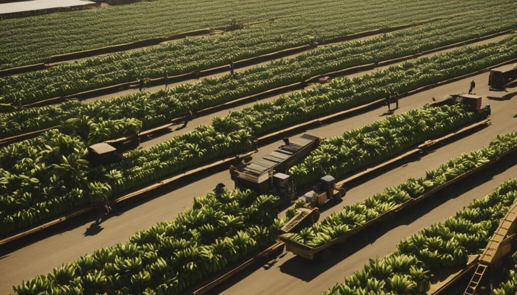 banana production