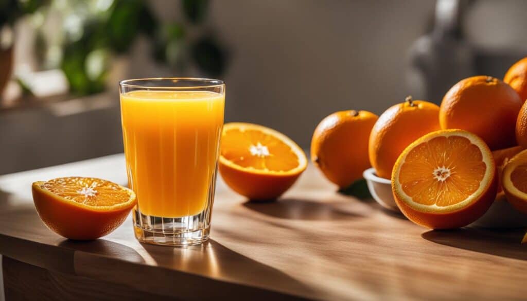 benefits of freshly squeezed orange juice