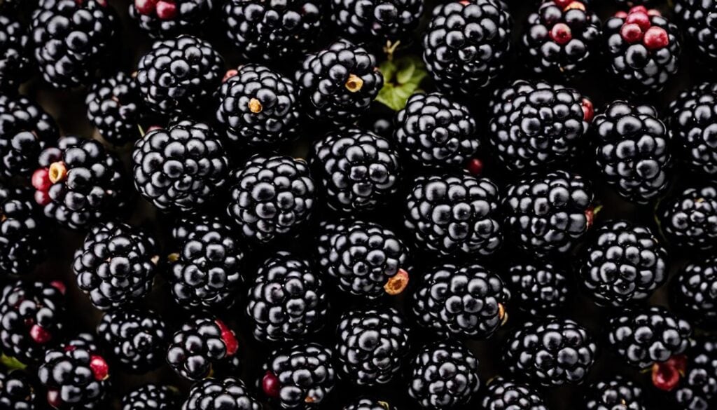 blackberries