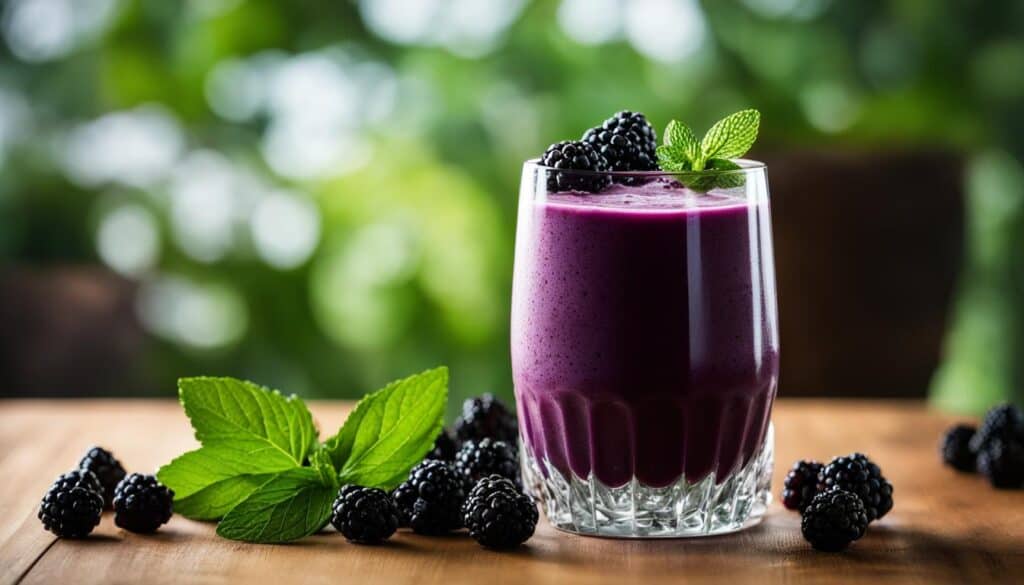 blackberry smoothie