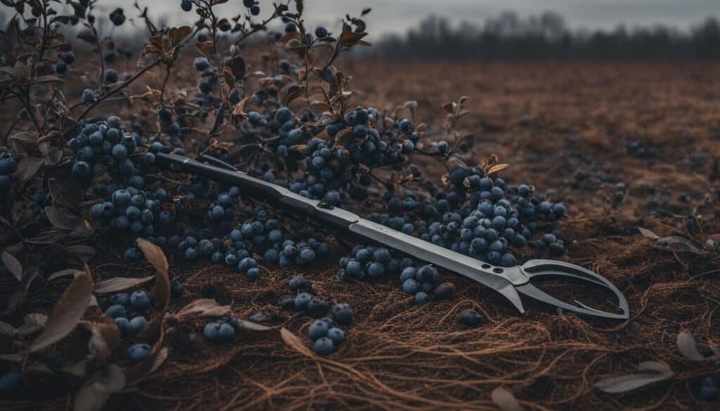 blueberry bush not producing fruit