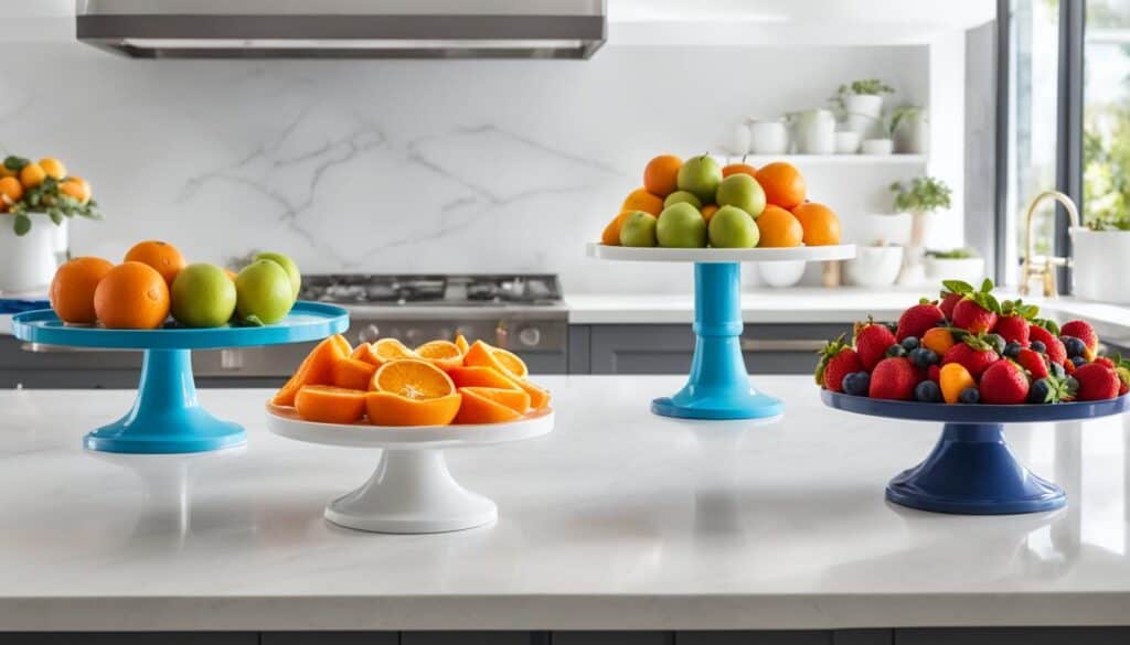 cake stands fruit storage