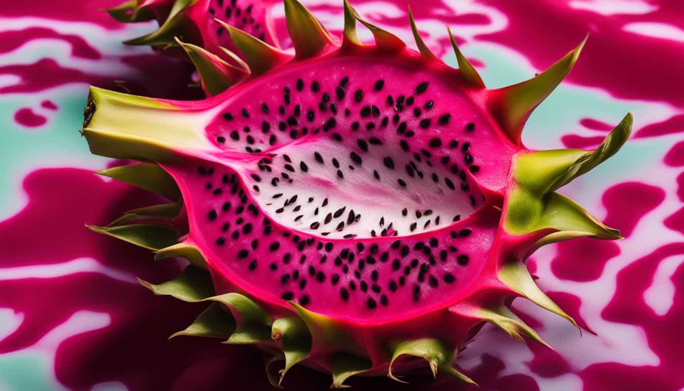 can dragon fruit cause red urine