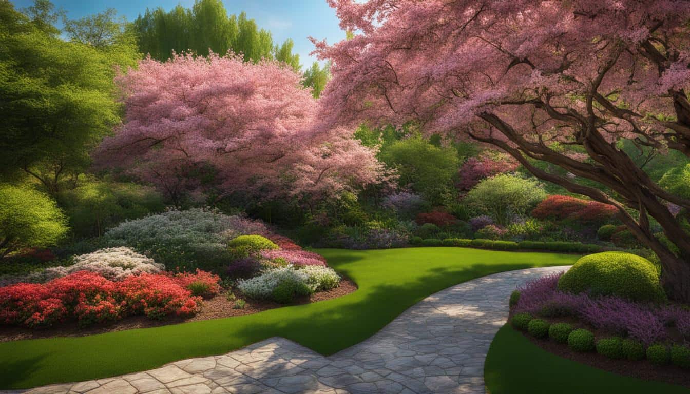 cherry tree garden