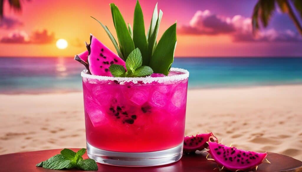 dragon fruit margarita