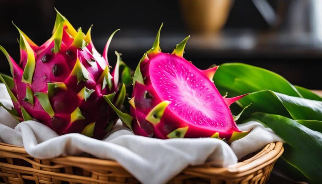 dragon fruit storage