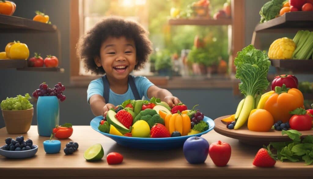 encourage children to eat more fruits and vegetables