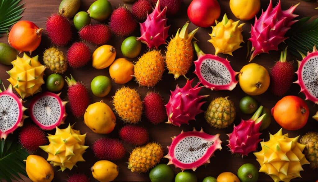 exotic fruits