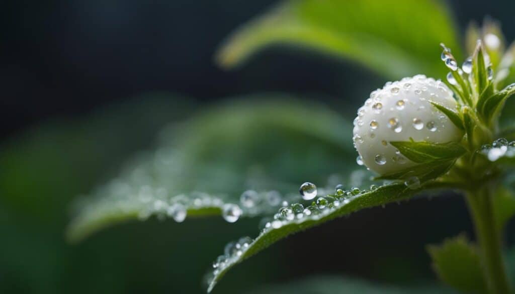 fascination with white strawberries