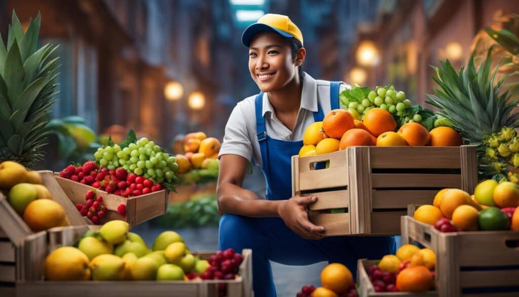 freshness of fruit delivery