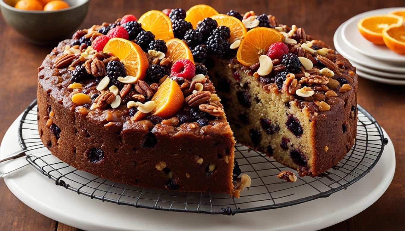 fruit and nut cake