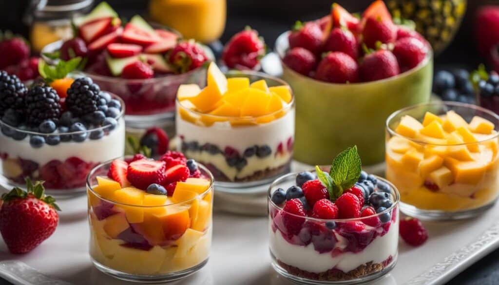 fruit-based desserts