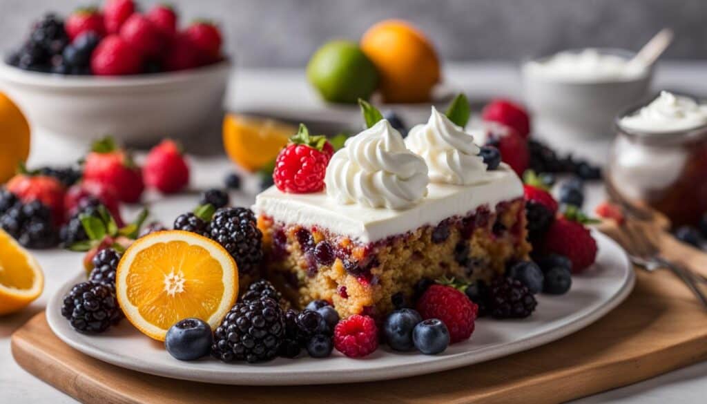 fruit cake decorating ideas