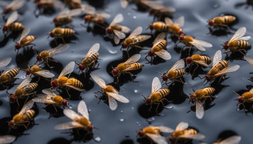 fruit flies in drains