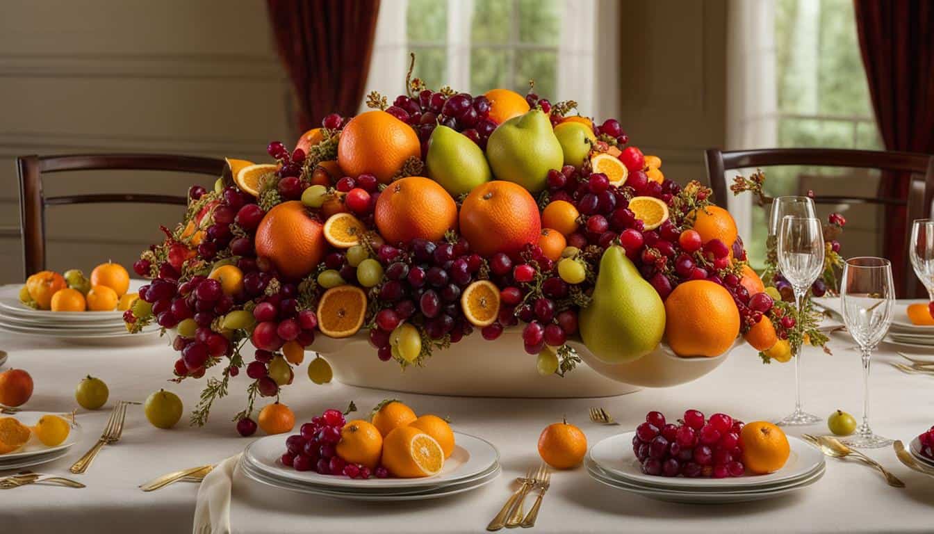 fruit ideas for wedding reception