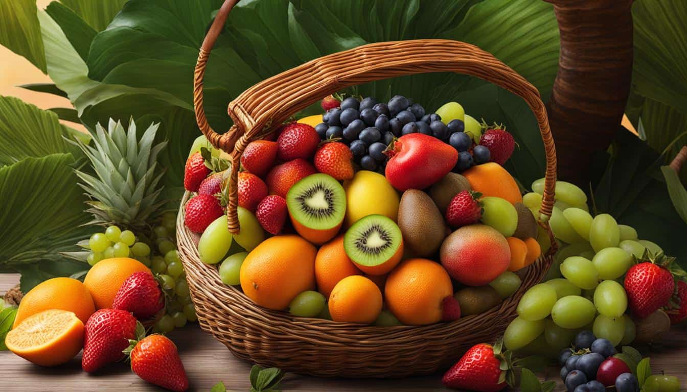 Fresh Fruit in a Basket – A Healthy Gift Idea