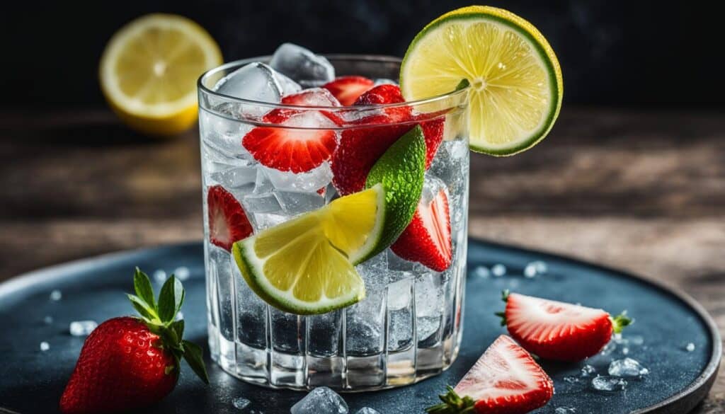 fruit-infused water