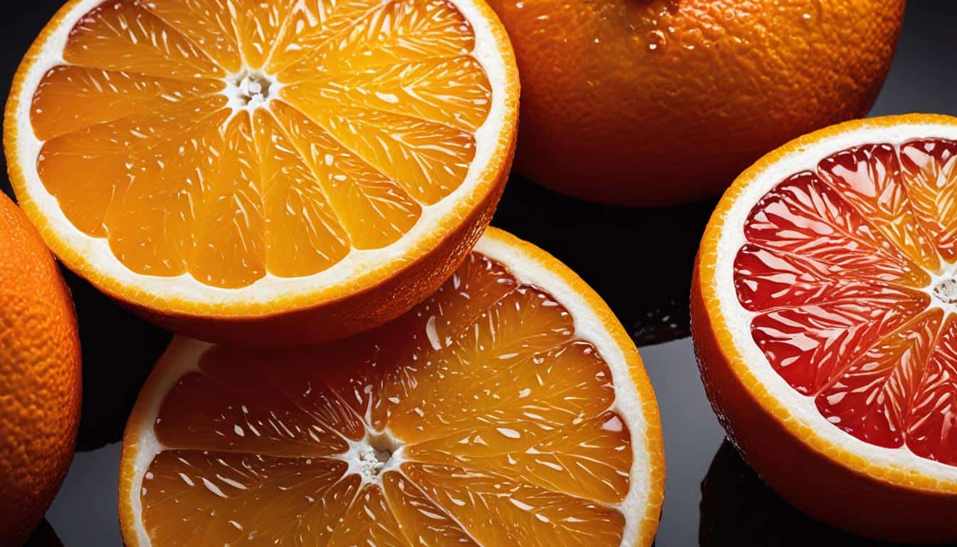 fruit like orange but not orange