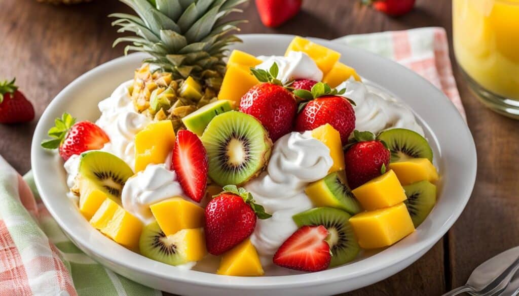 fruit salad with cool whip