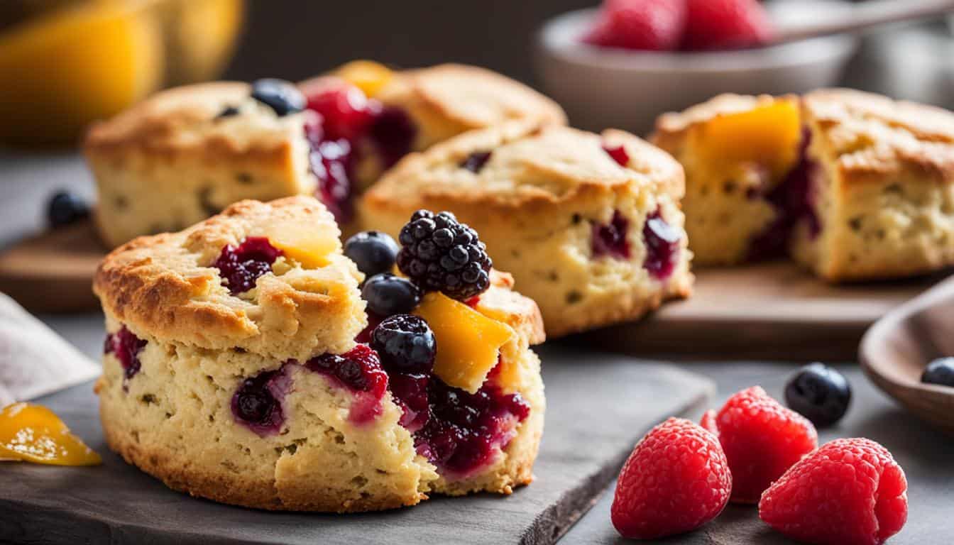 fruit scones without eggs