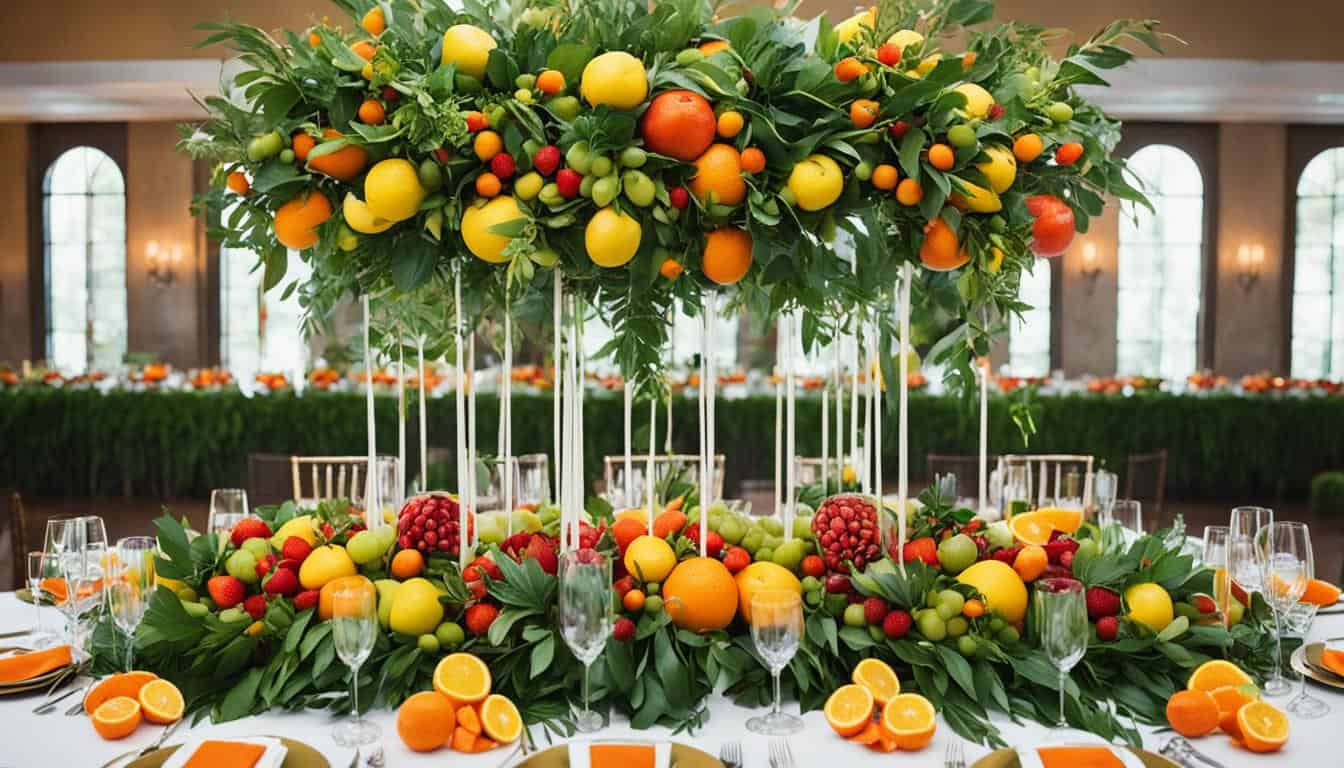 Fruit Table Ideas for Weddings: Fresh & Chic