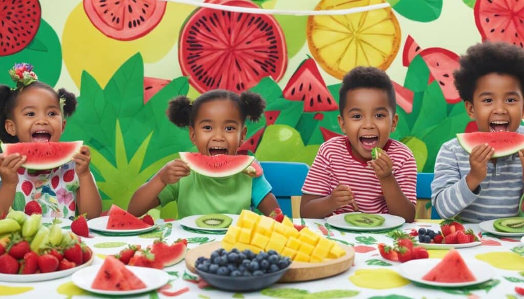 fruit tasting activities for preschool