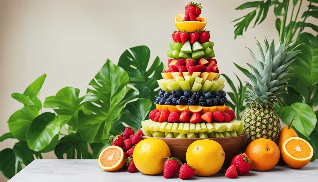 fruit tower ideas