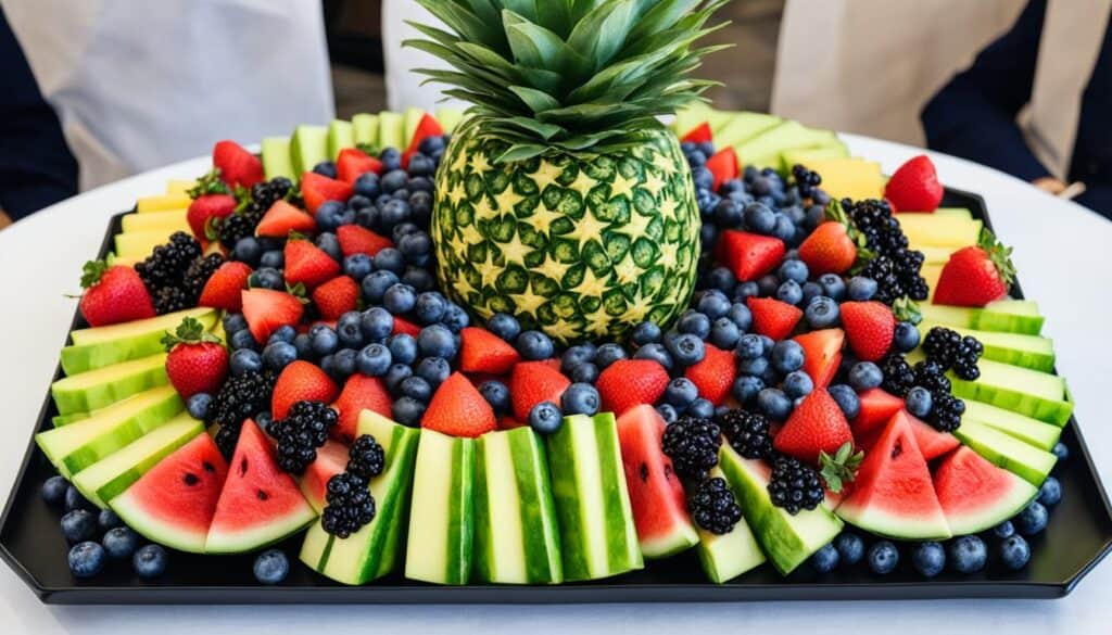 fruit tray for events