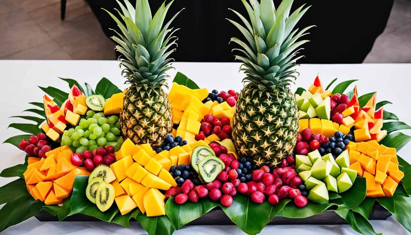 Elegant Fruit Tray Ideas for Wedding Receptions