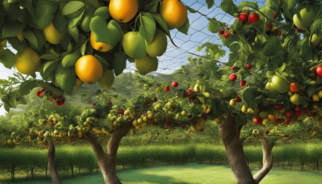 fruit tree netting