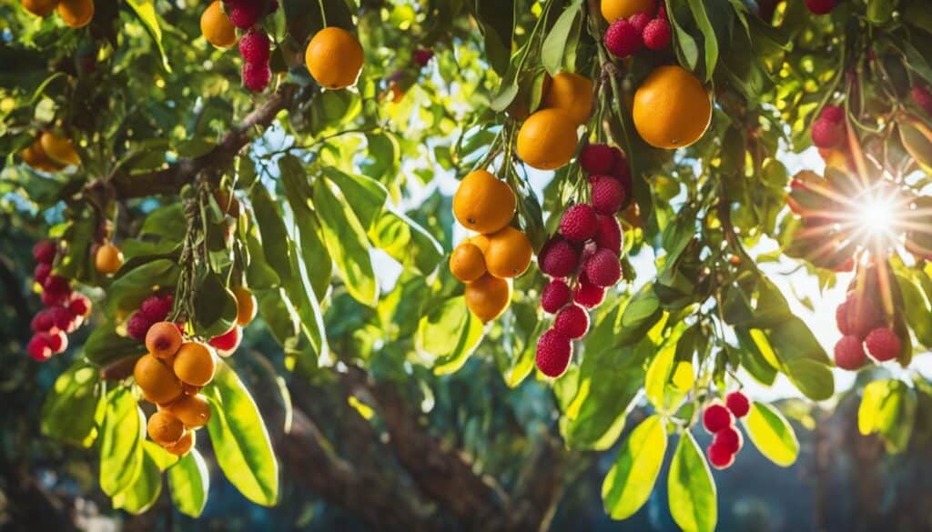 high-fiber fruits