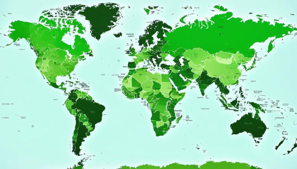 highest fruit yielding countries