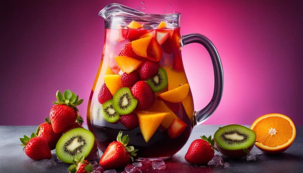 homemade fruit punch